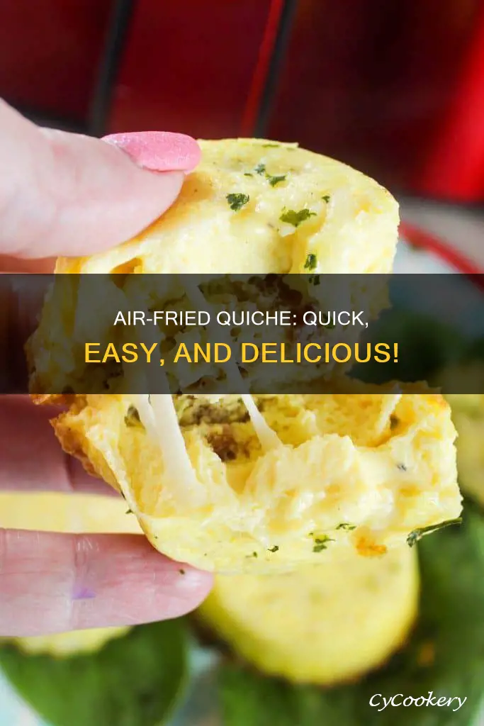 how to make quiche in air fryer