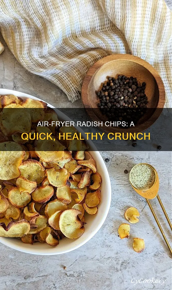 how to make radish chips in air fryer