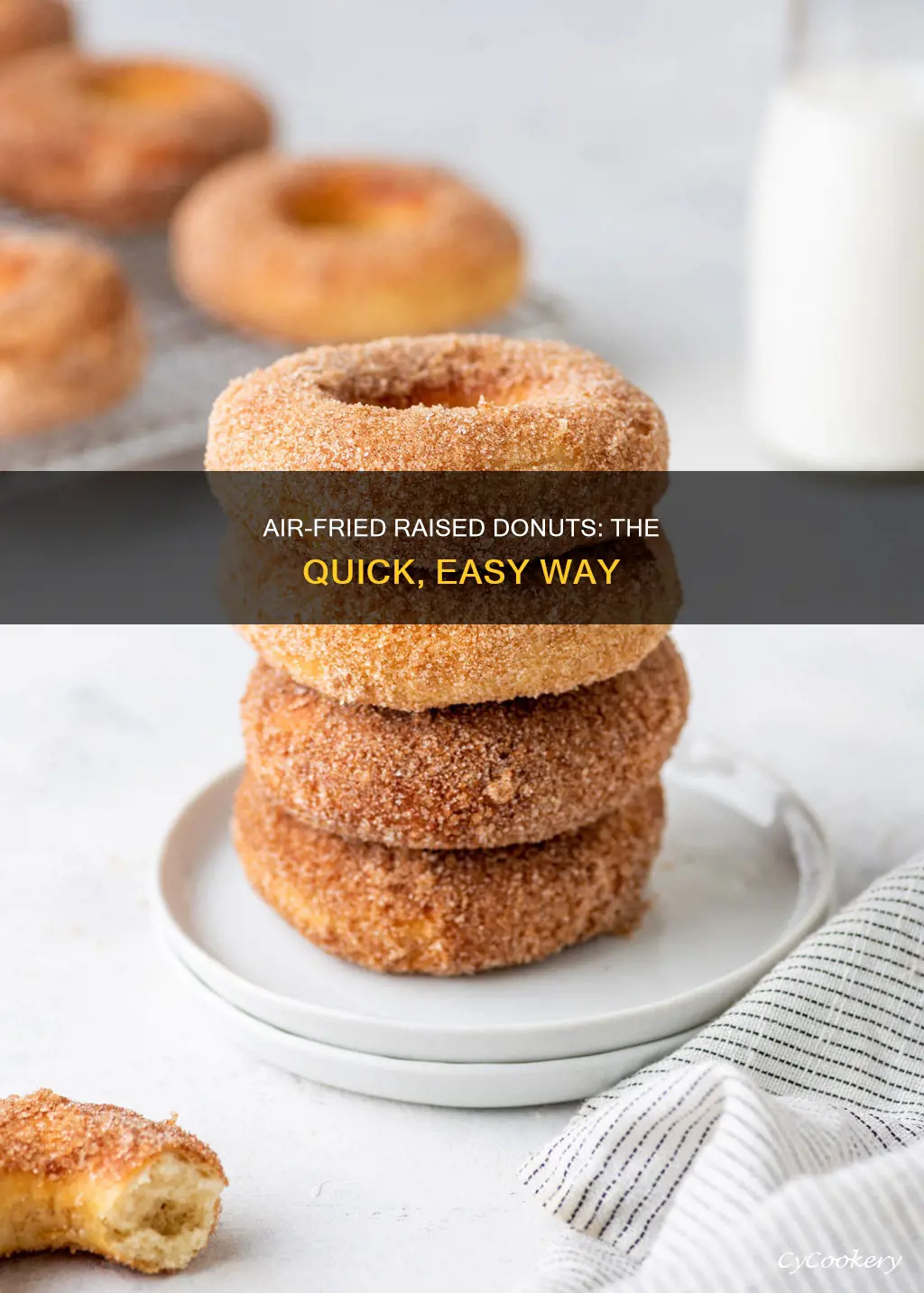 how to make raised donuts using an air fryer