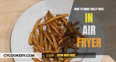 Air-Fryer Rally Fries: The Perfect Crispy, Golden Treat