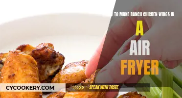 Air Fryer Ranch Chicken Wings: Quick, Easy, Delicious!