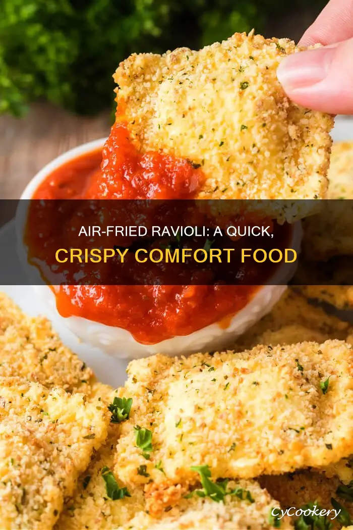 how to make ravioli in air fryer