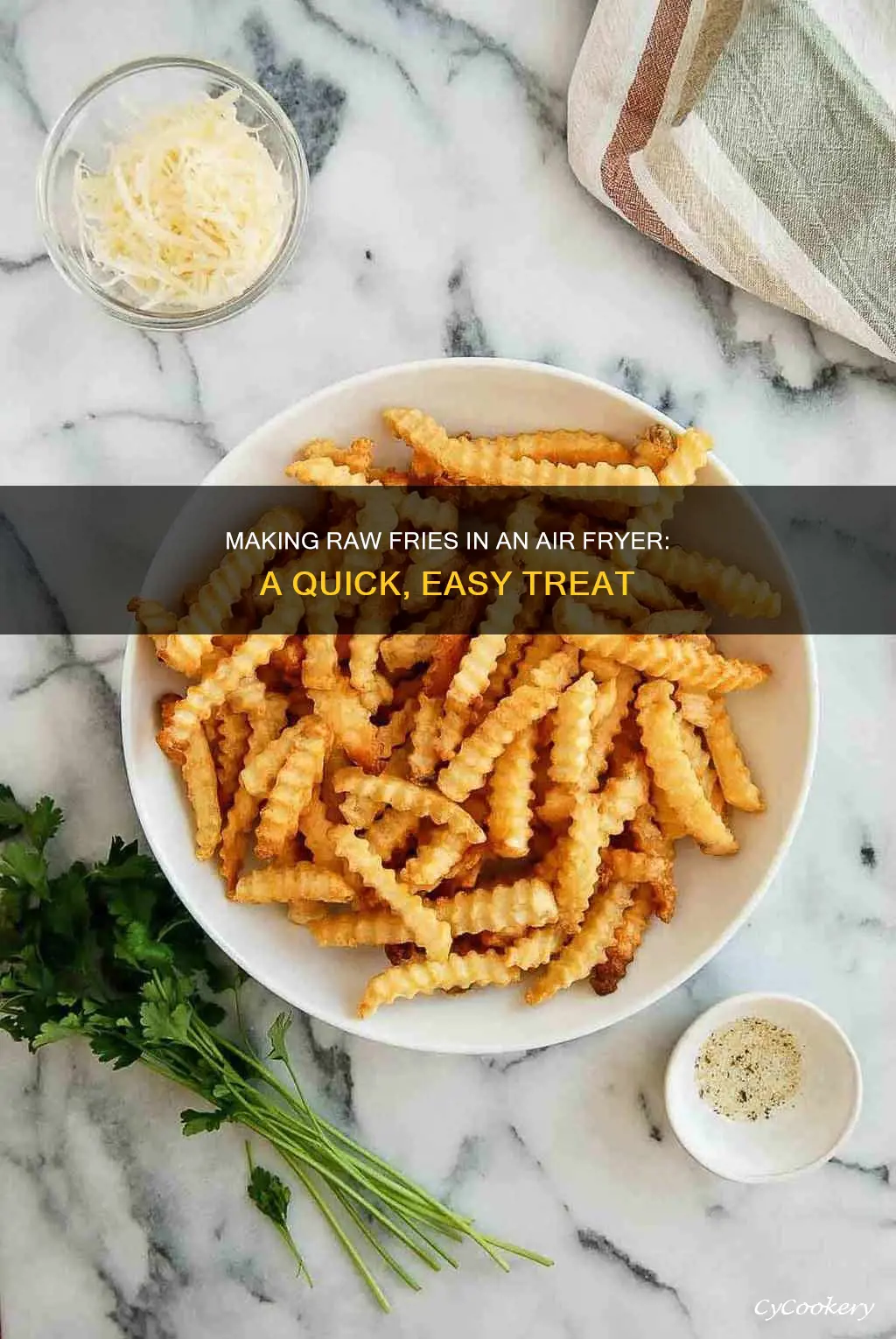 how to make raw fries in air fryer