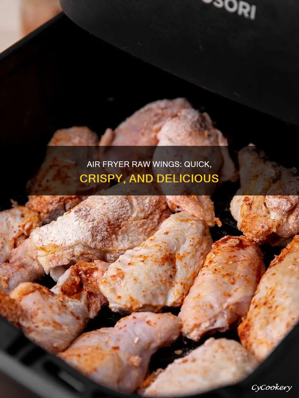 how to make raw wings in air fryer