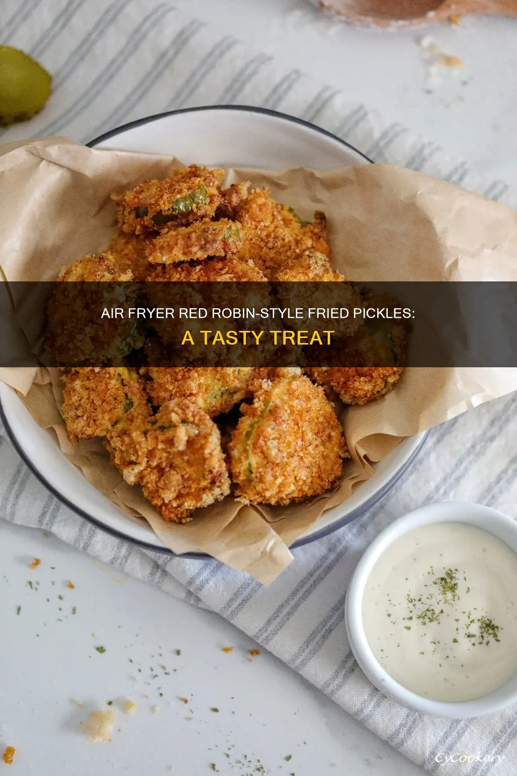 how to make red robin fried pickles air fryer