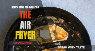 Air-Fried Red Snapper: A Quick, Crispy Delight