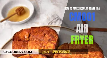 Air Fryer CM001: Perfect Toast, Every Time