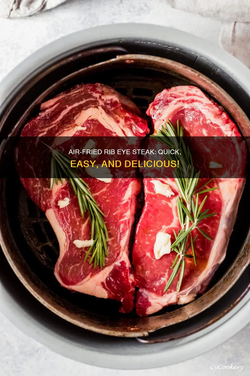 how to make rib eye steak in air fryer