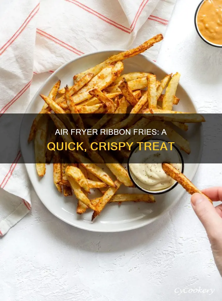 how to make ribbon fries in air fryer