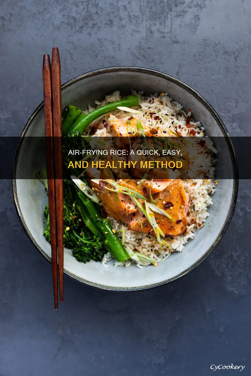 how to make rice air fryer