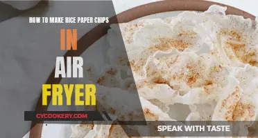 Air Fryer Rice Paper Chips: Quick, Easy, and Healthy!