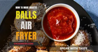 Air-Fryer Risotto Balls: A Crunchy, Cheesy Delight