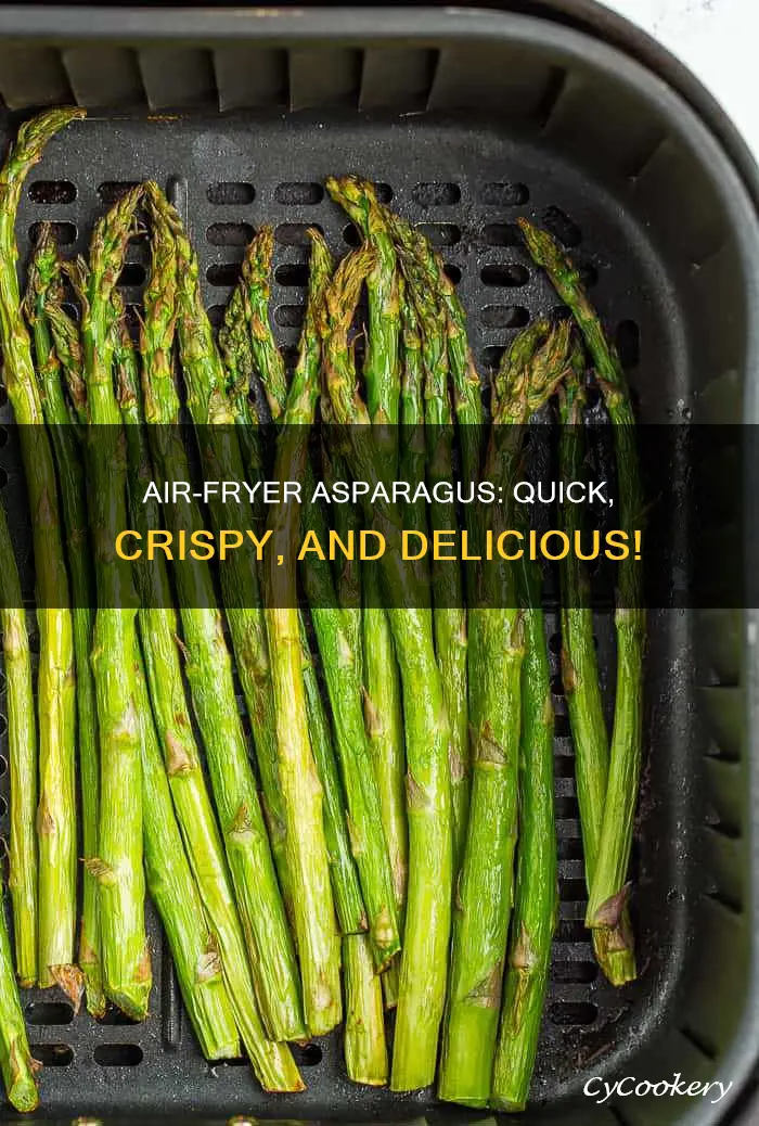 how to make roasted asparagus in air fryer