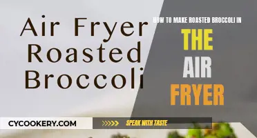 Air-Fryer Roasted Broccoli: Quick, Easy, and Delicious!