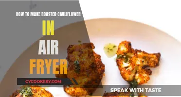 Air-Fryer Roasted Cauliflower: A Quick, Easy, and Healthy Treat