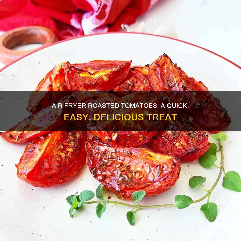 how to make roasted tomatoes air fryer