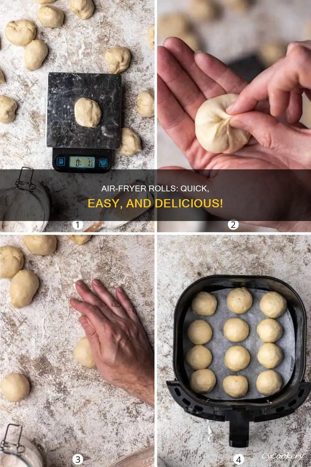 how to make rolls in air fryer