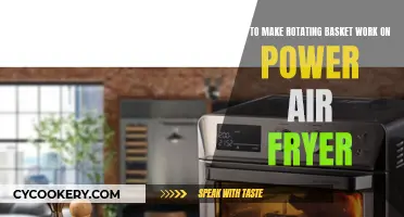 Make Your Air Fryer Basket Rotate Smoothly