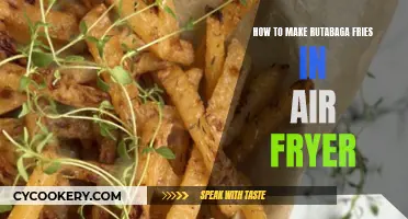 Air Fryer Rutabaga Fries: A Quick, Crispy Treat