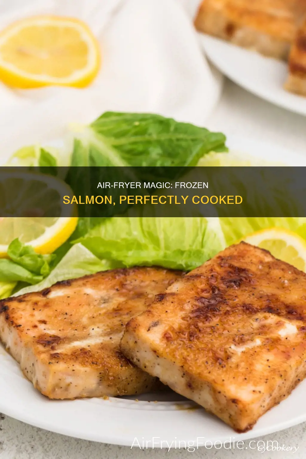 how to make salmon in air fryer frozen