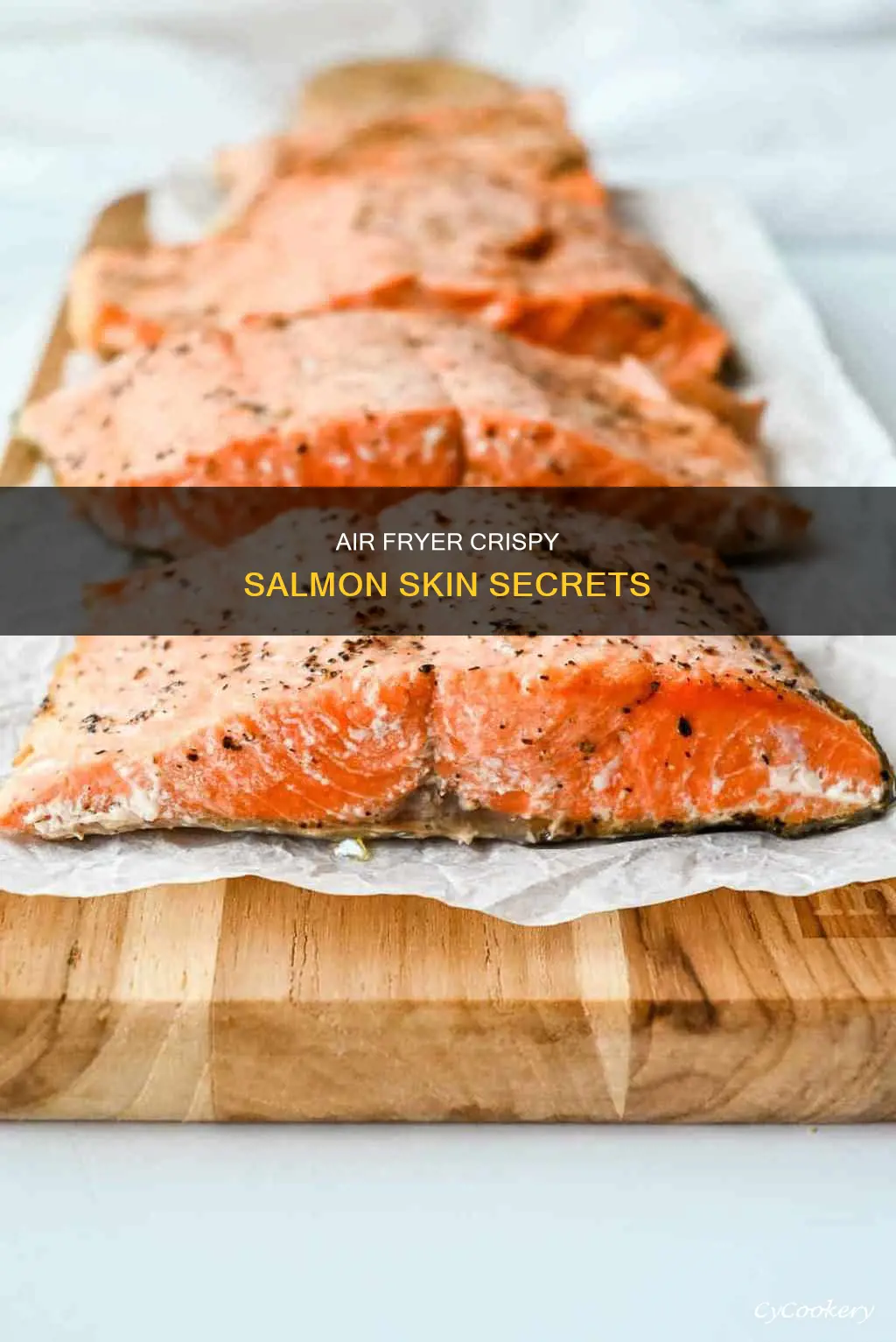 how to make salmon skin crispy in air fryer