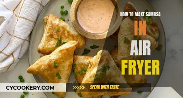 Air-Fried Samosas: A Quick, Easy, and Healthy Treat!