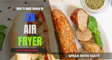 Air-Fryer Sausage: Quick, Easy, and Delicious!