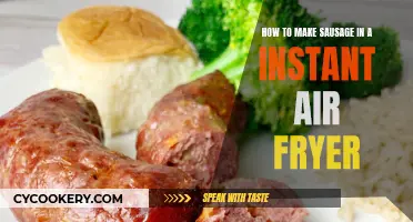 Air Fryer Sausage: Quick, Easy, Delicious!