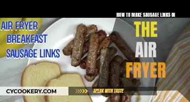 Air-Fryer Sausage Links: A Quick, Tasty Breakfast Treat