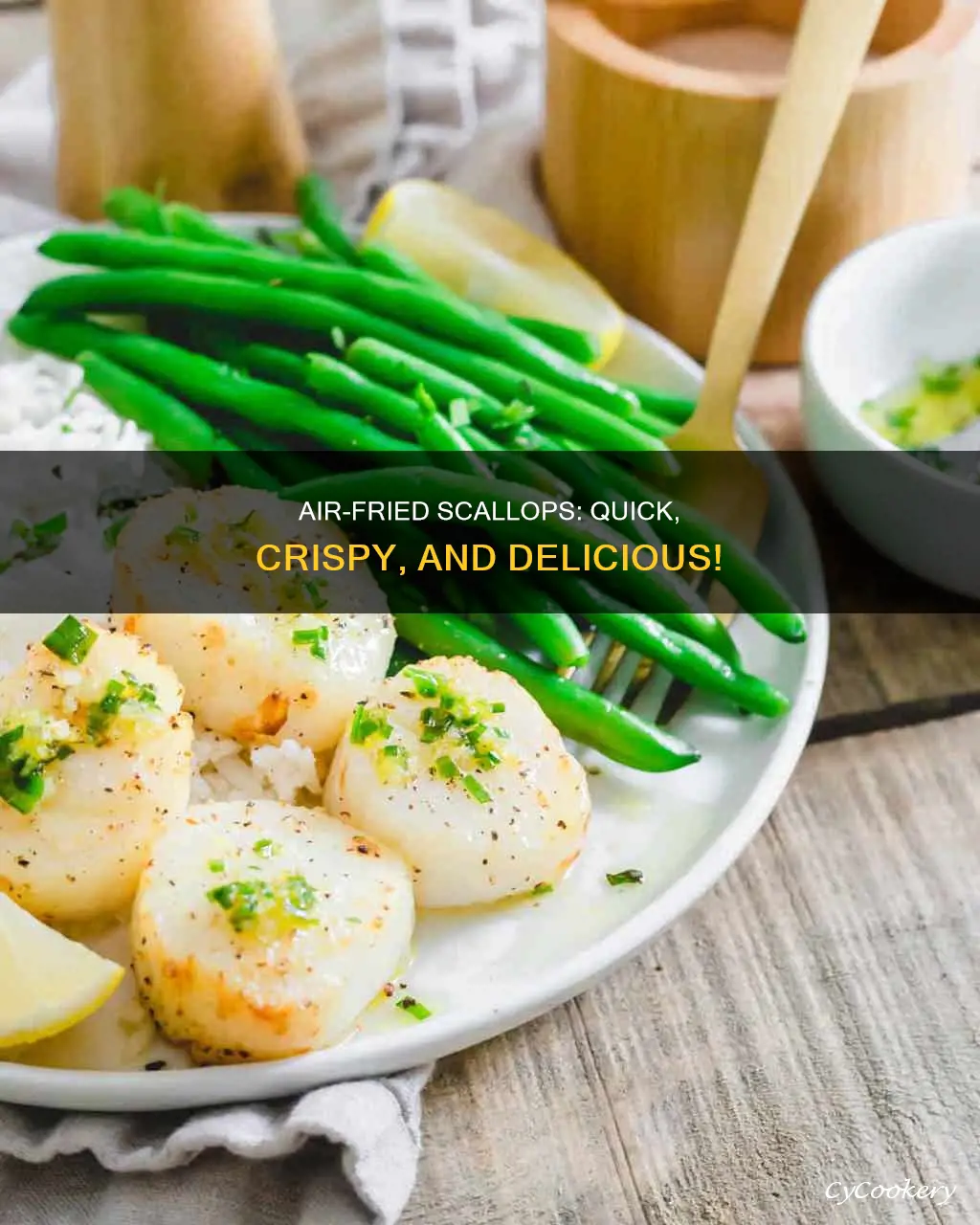 how to make scallops in the air fryer