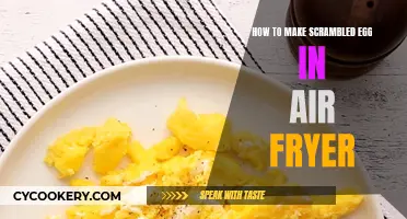 Air-Fried Scrambled Eggs: Quick, Easy, and Delicious!