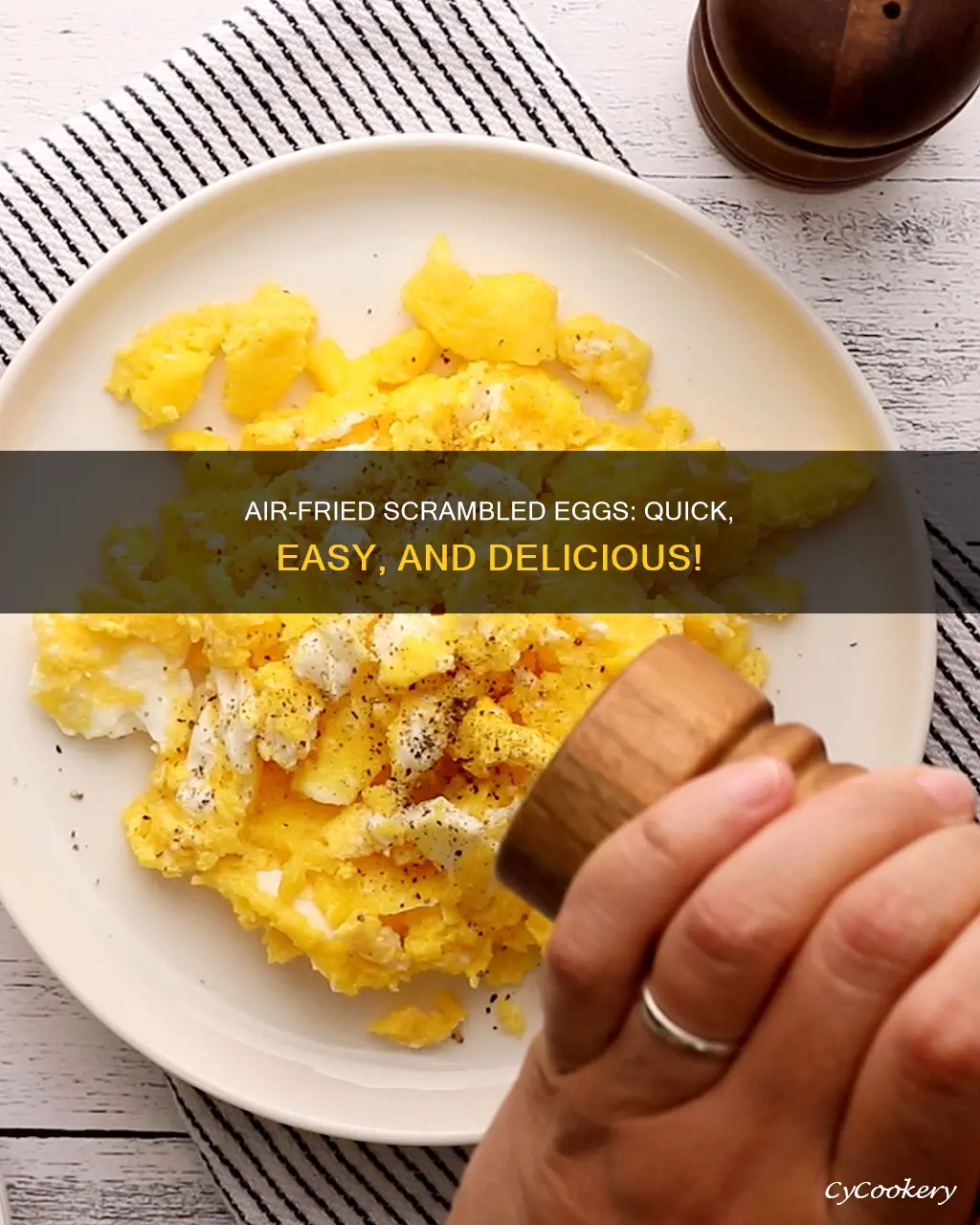 how to make scrambled egg in air fryer