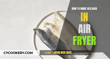 Air-Fried Sea Bass: Quick, Crispy, and Delicious