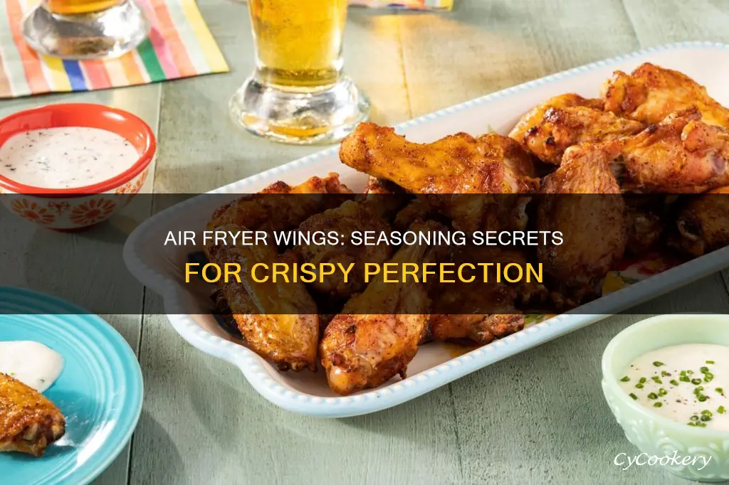 how to make seasoned wings in air fryer