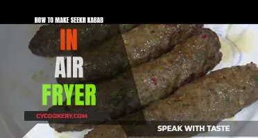 Air-Fryer Seekh Kebabs: Quick, Easy, and Delicious!