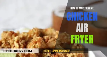 Sesame Chicken Air Fryer: Quick, Crispy, and Delicious