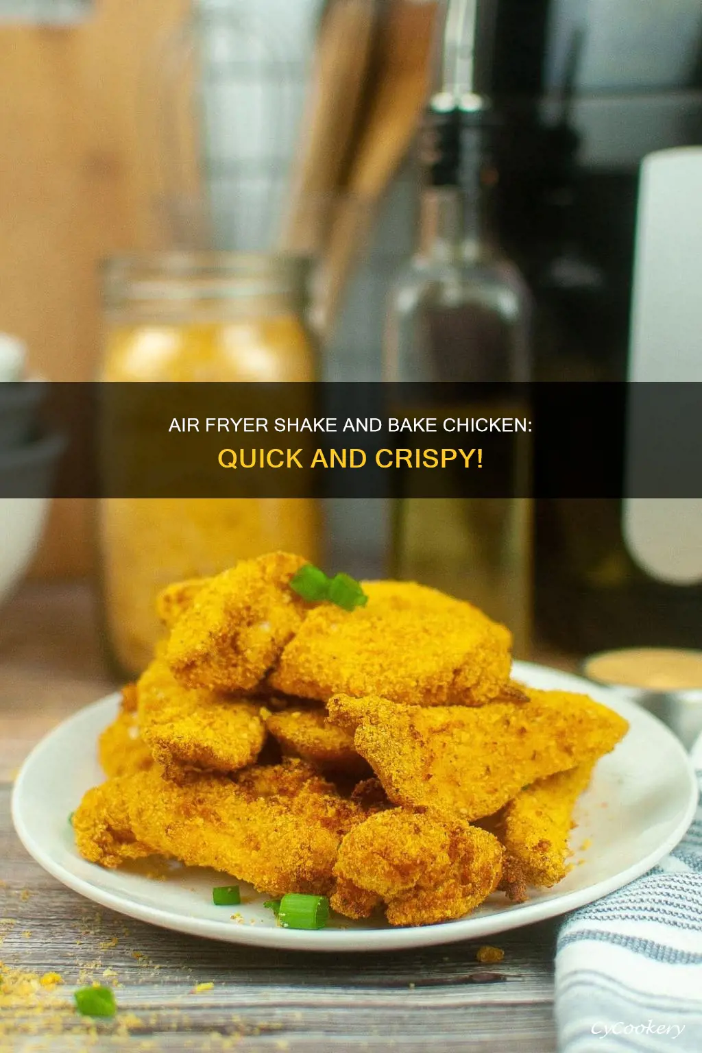 how to make shake and bake chicken in air fryer