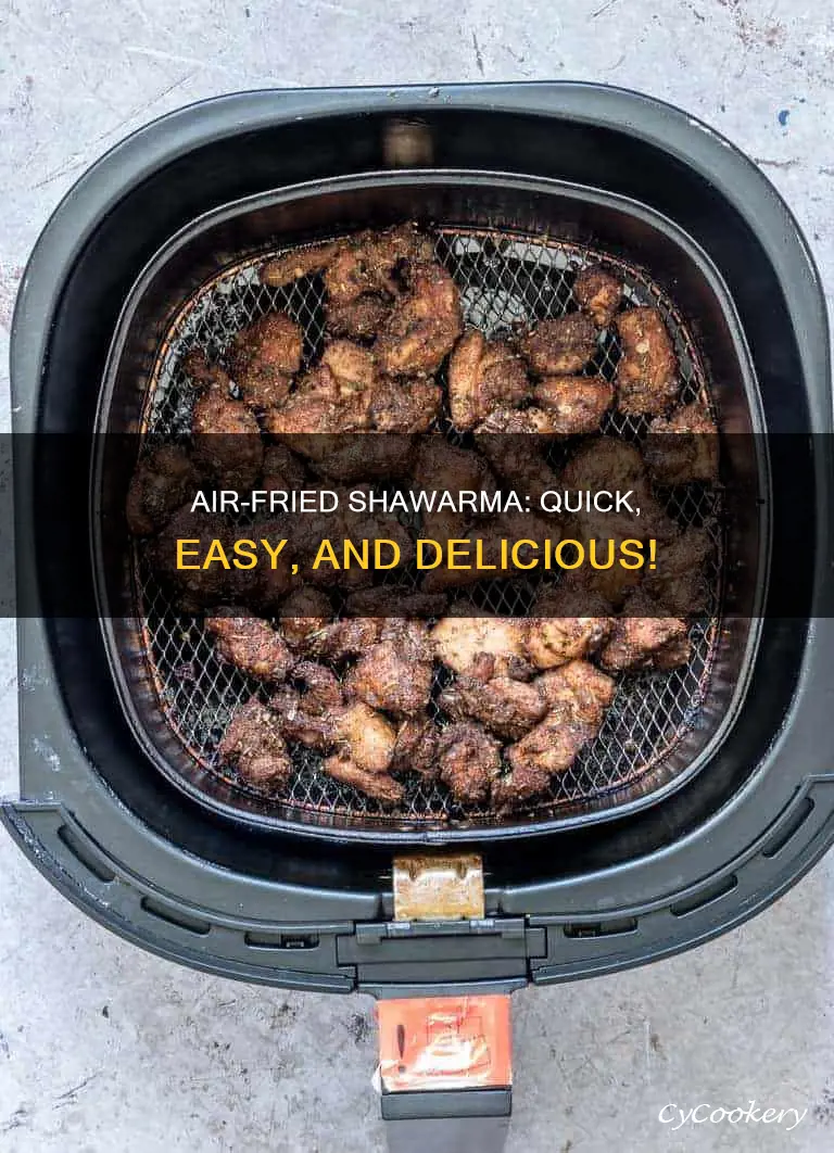 how to make shawarma in air fryer