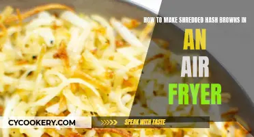 Air-Fryer Hash Browns: Shredded, Crispy, Quick