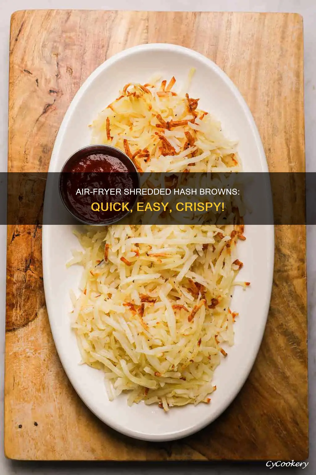 how to make shredded hashbrowns in air fryer