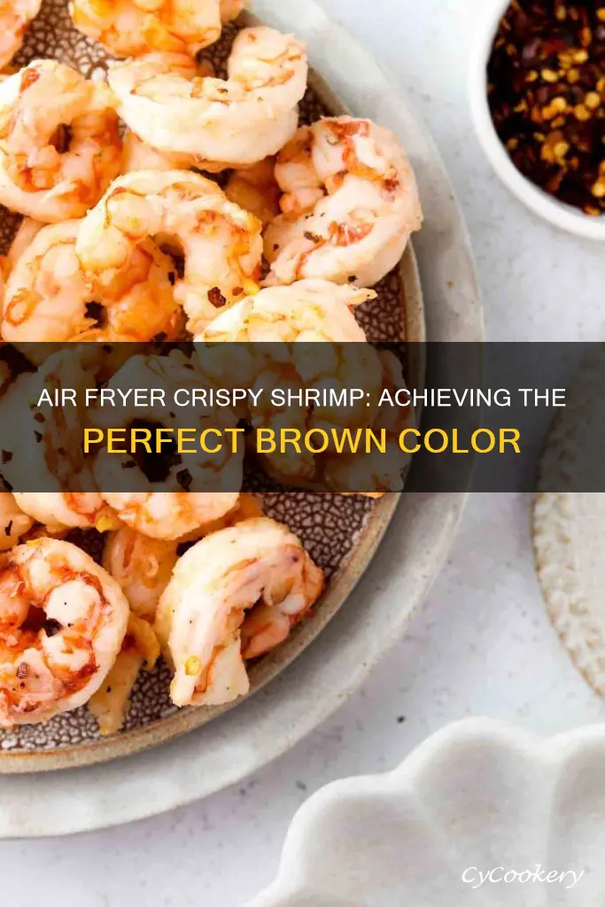 how to make shrimp brown and crispy in air fryer