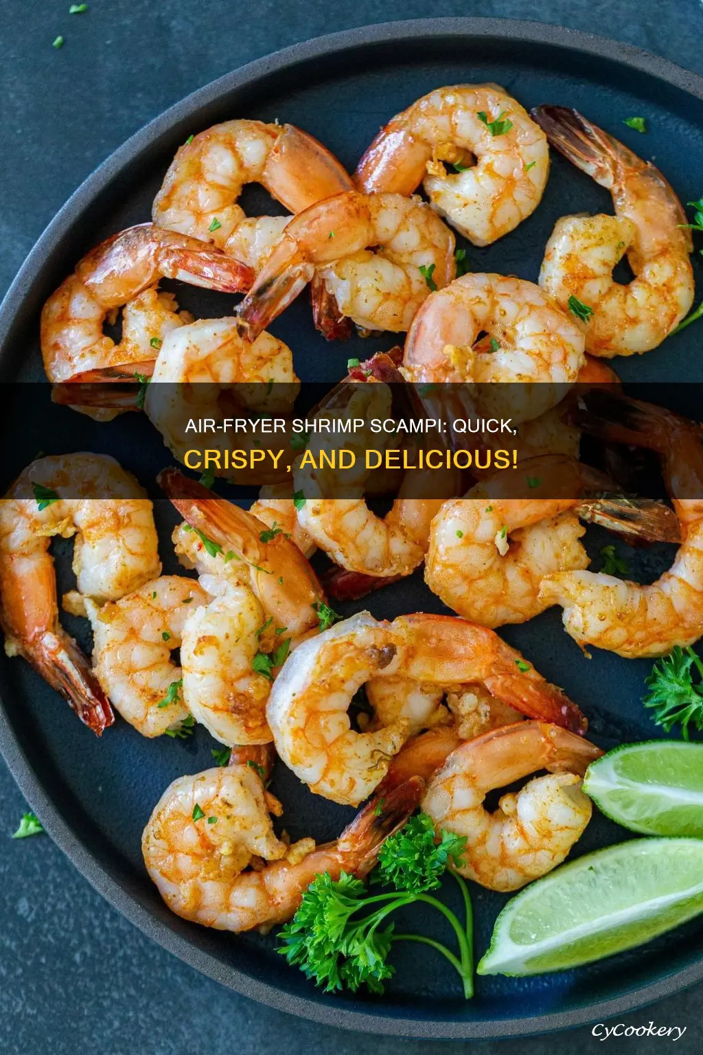 how to make shrimp scampi in air fryer