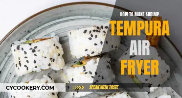 Air-Fried Shrimp Tempura: A Quick, Crispy Delight