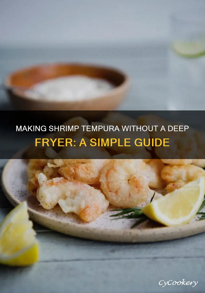 how to make shrimp tempura without a deep fryer