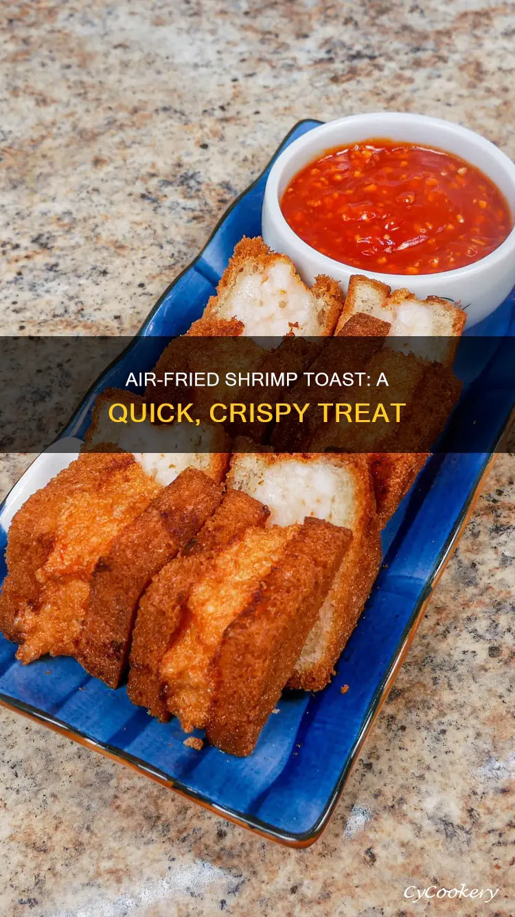 how to make shrimp toast in air fryer