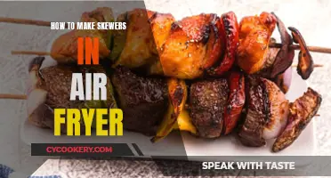 Air-Fryer Skewers: Quick, Easy, and Delicious!