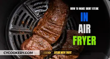 Air-Fryer Skirt Steak: Quick, Crispy, and Delicious