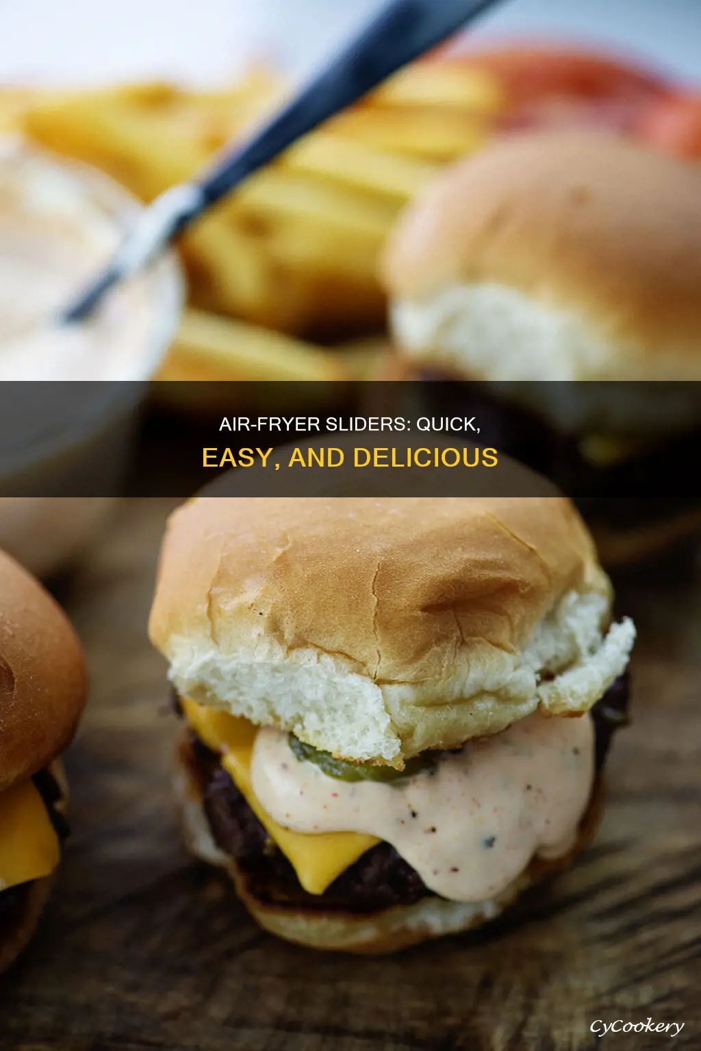 how to make sliders in the air fryer