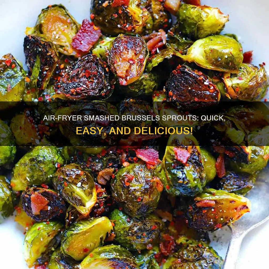 how to make smashed brussel sprouts in air fryer