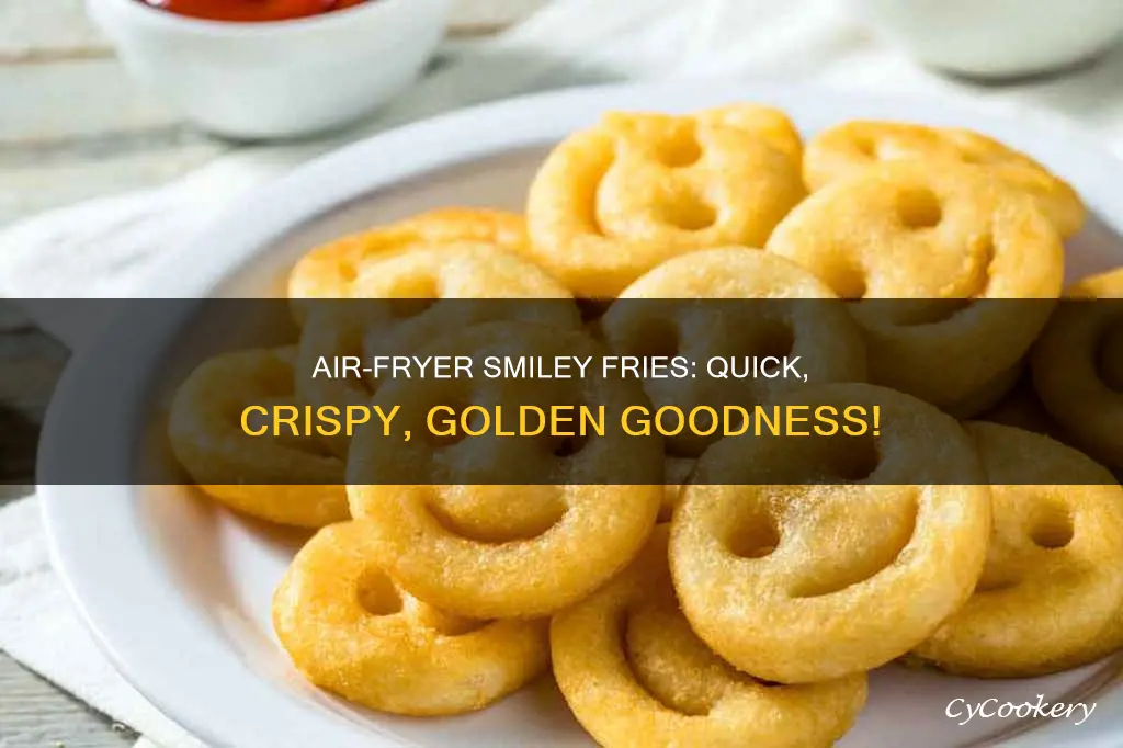 how to make smiley fries in air fryer